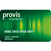 tarjeta provis